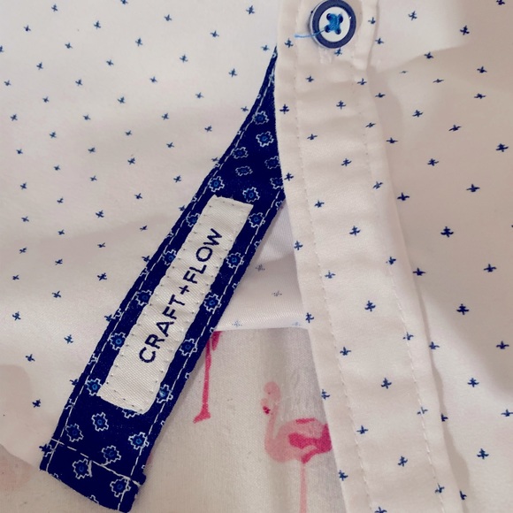 Youth button up collared dressy shirt/size small/8 - Picture 5 of 7